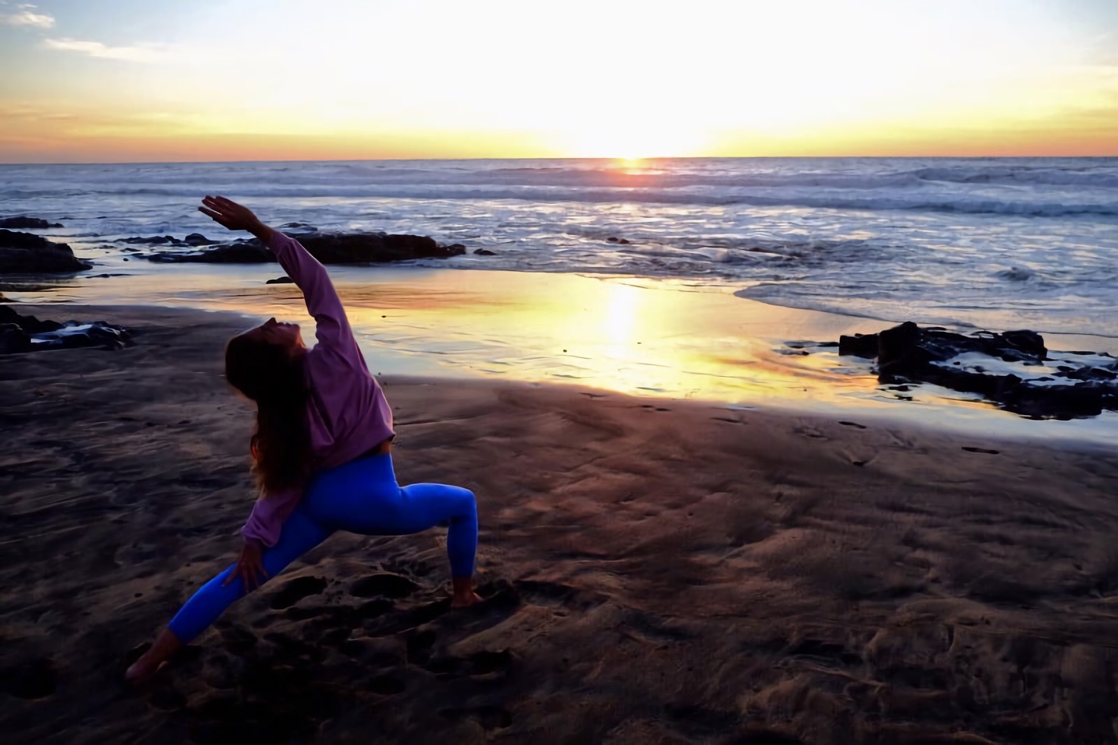 Sunset yoga Fuerteventura 2x